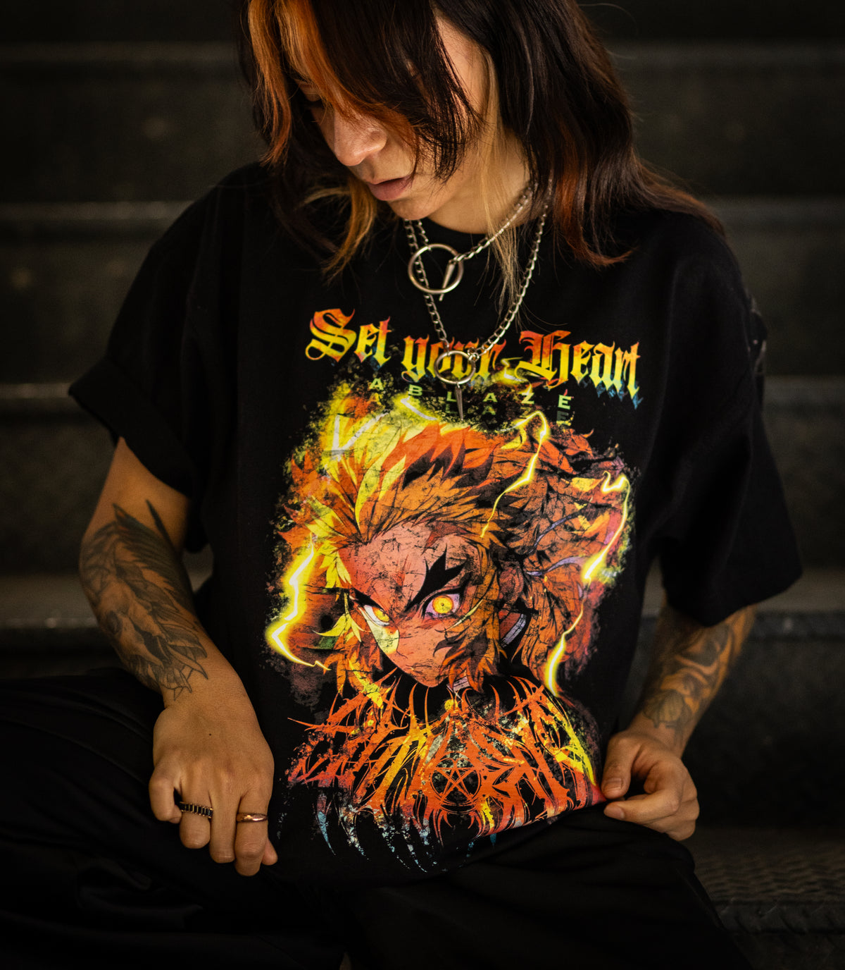 Rengoku /Diseño Frontal/ Corte Regular